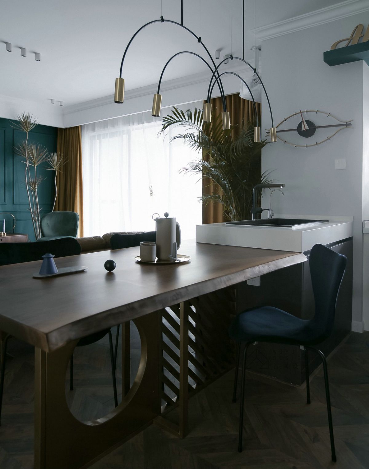 北京裝修案例輕奢實拍150平米